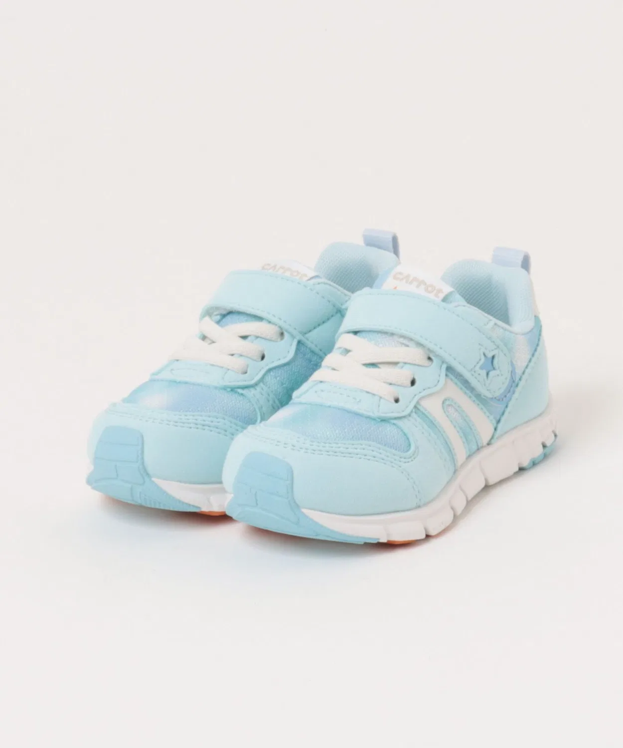 Детские кроссовки с принтом MoonStar Carrot Kiraboshi Step3, Blue