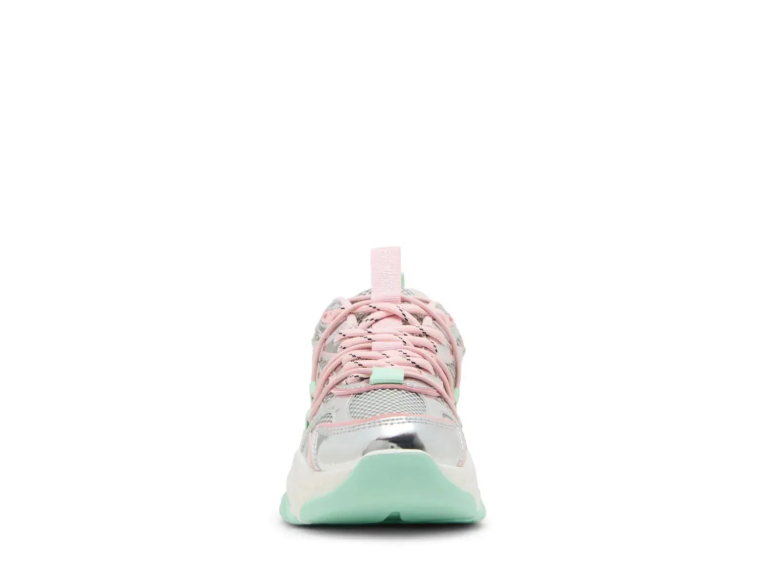 Кроссовки повседневные Key Sneaker, Steve Madden, серо-мятно-розовые — фото 4