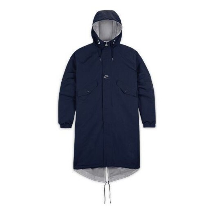 

Куртка Nike Air x Kim Jones Double-Sided Mid-Length Unisex, белый/синий