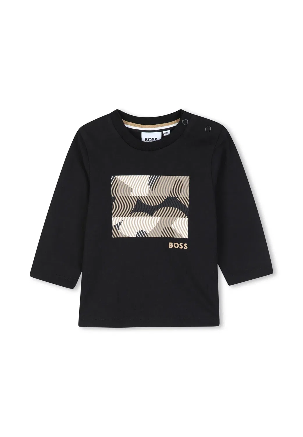 Tee-Shirt manches longues - футболка с длинными рукавами Boss Kidswear, Black