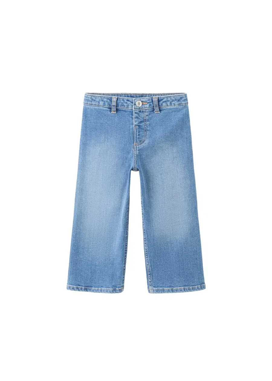 Детские джинсы MANGO KIDS Regular Jeans 'SEAMLESS' синего цвета