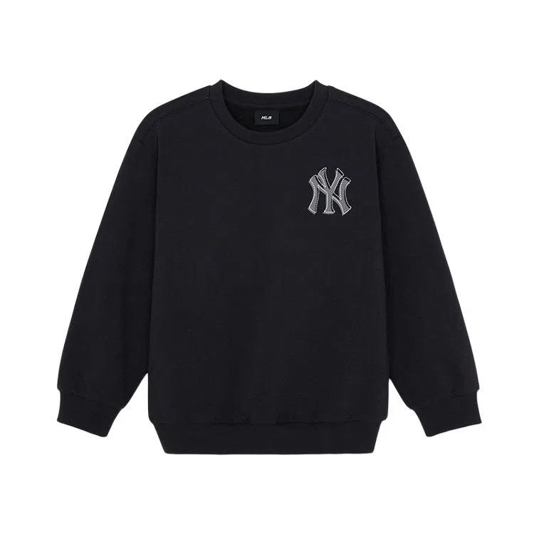 Детский свитшот с круглым вырезом Black MLB KIDS