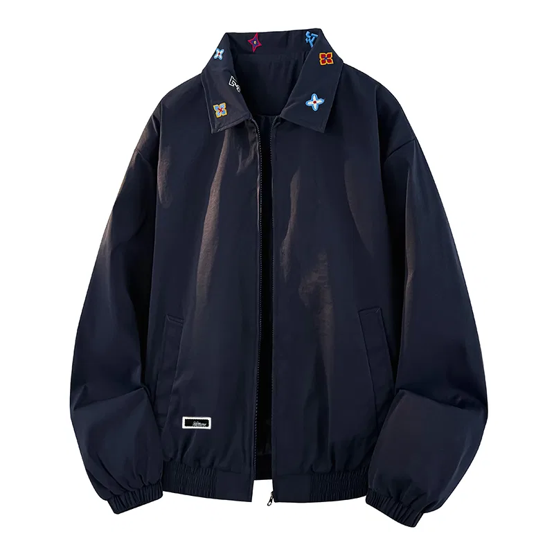 Детское пальто с лацканами Navy Blue MIIOW