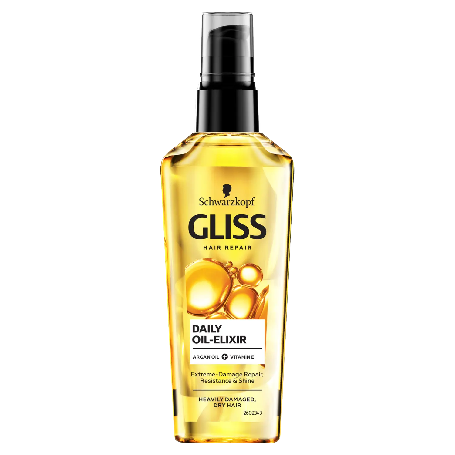 

Gliss Daily Oil-Elixir питательный эликсир для поврежденных и сухих волос, 75 мл
