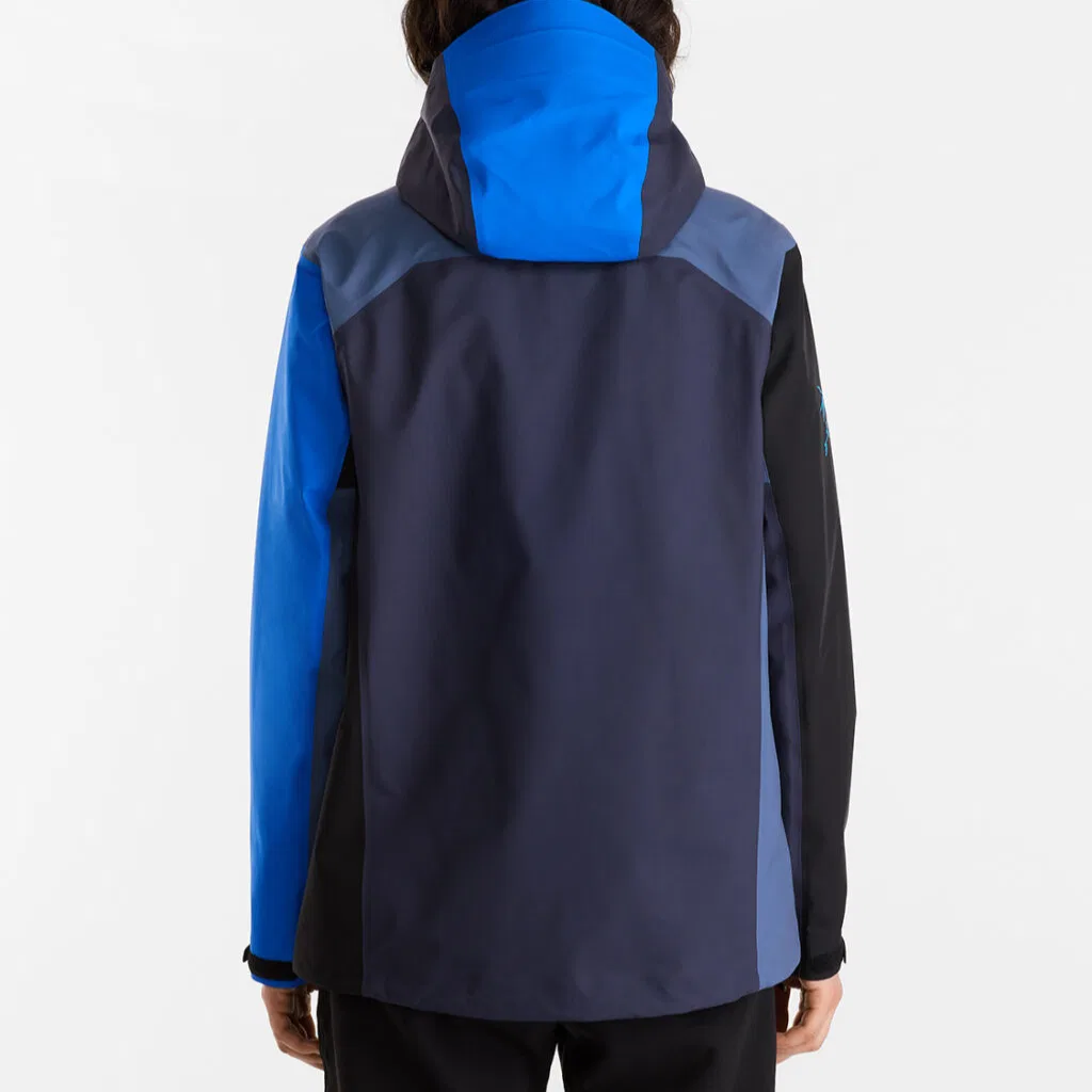 Женская ветровка непромокаемая и ветрозащитная Arc'teryx x Beams BETA SS23, Broad Blue — фото 4