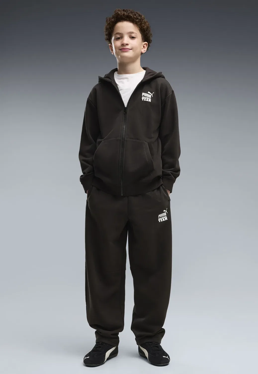 Свободные спортивные штаны середины 90-х Puma, Black