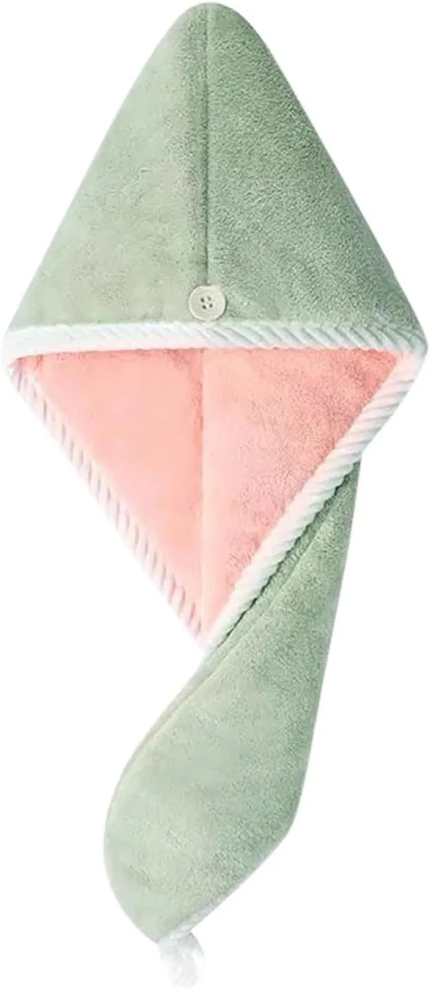 Шапочка для душа, Microfiber, QAUUCP, 40x60 см, Green