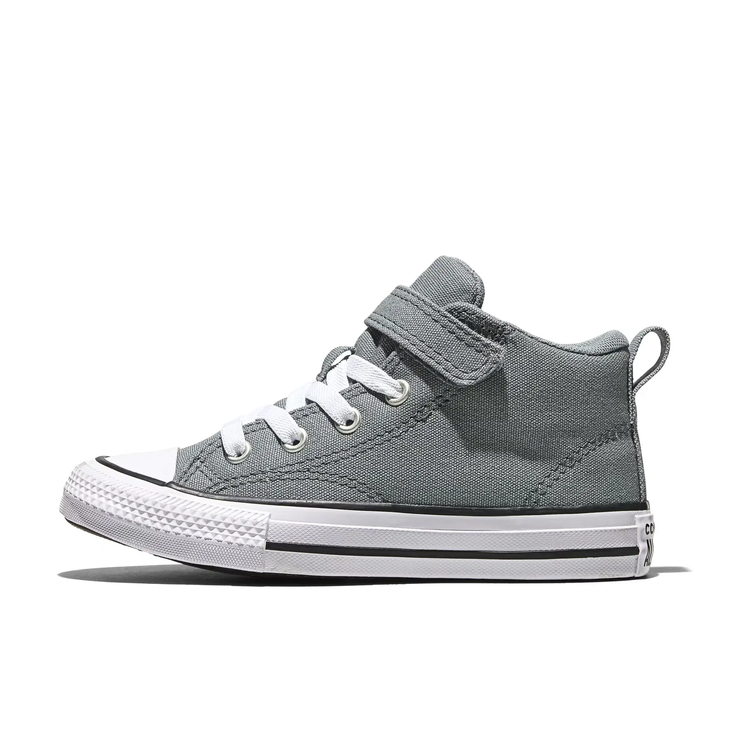 Детские кроссовки для мальчиков на шнуровке Chuck Taylor All Star Malden Street 1V Seasonal Color Converse, Серый — фото 3