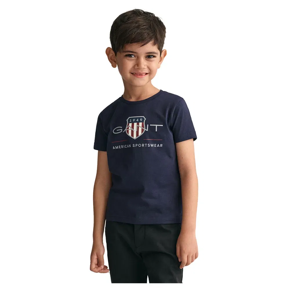 Футболка с коротким рукавом Gant, синий