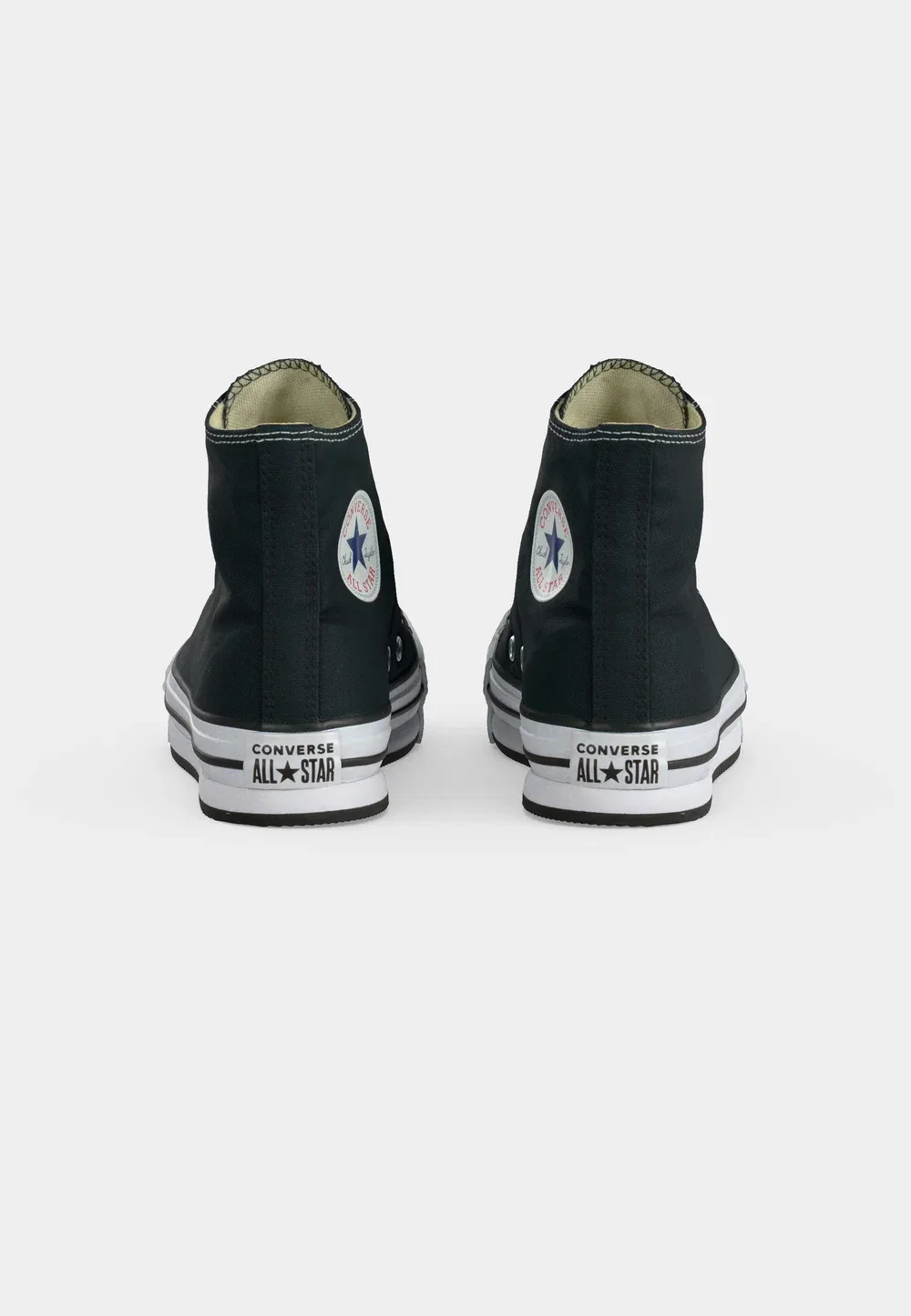 Кроссовки Chuck Taylor All Star Lift Platform унисекс - высокие кроссовки Converse, Black/White — фото 4