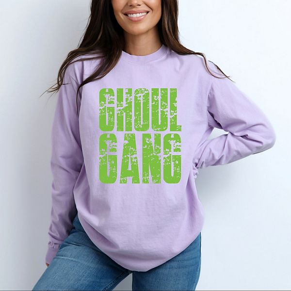 

Футболка с длинным рукавом Ghoul gang block distressed Simply Sage Market, Orchid, Зеленый, Футболка с длинным рукавом Ghoul gang block distressed Simply Sage Market, Orchid