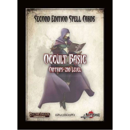 

Настольная игра Pathfinder Second Edition Rpg (P2): Occult Basic Spell Card Set