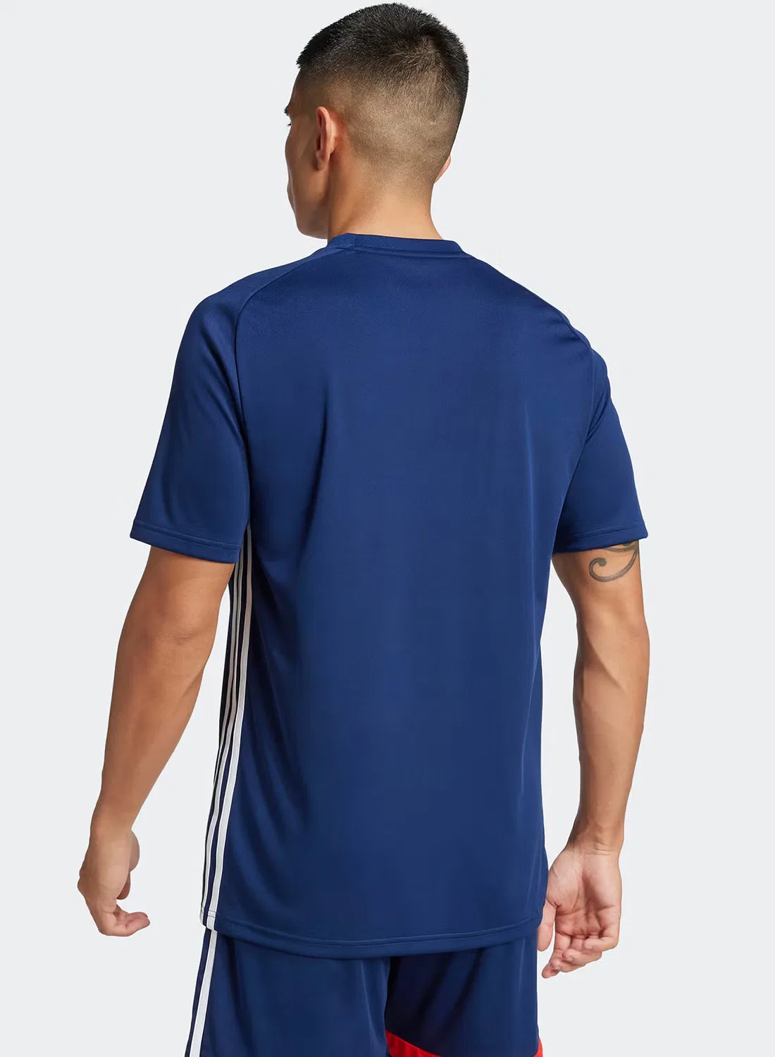 Футболка с принтом Tiro25 essential jersey Adidas, синий — фото 2