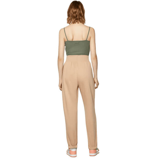 Спортивные штаны Nike High Rise Pant, светло-коричневый — фото 4