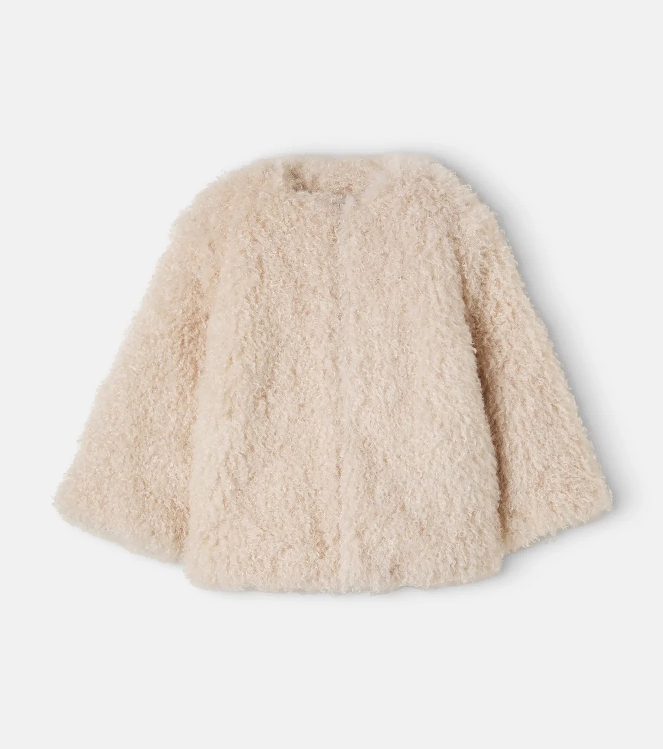 Легкая куртка из плюша Пипа Bonton, бежевый