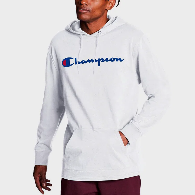 Детская толстовка унисекс с принтом Champion White — фото 4