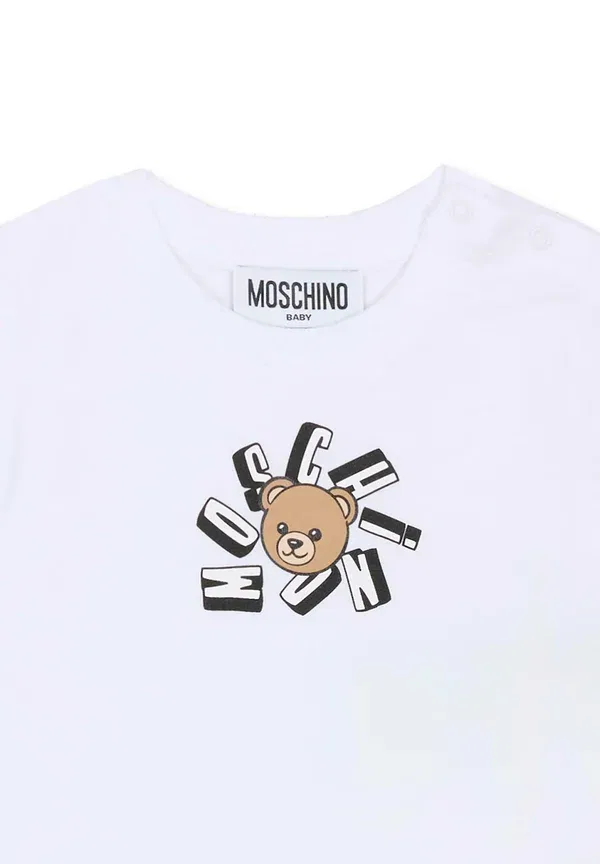Футболка Moschino, белый — фото 3