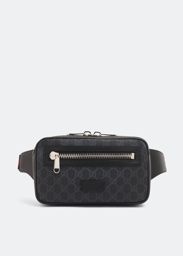 

Ремень GUCCI GG Supreme belt bag, черный