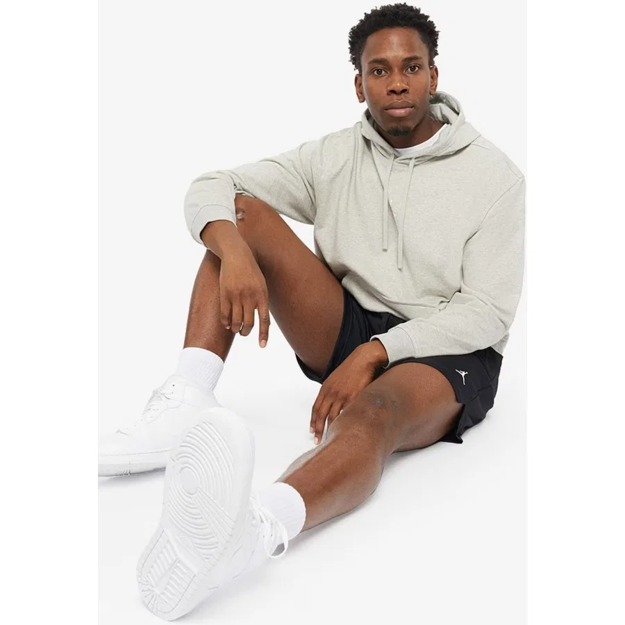 Спортивный свитшот с капюшоном и длинным рукавом Air Jordan Crossover Dri-Fit Nike, Серый — фото 4