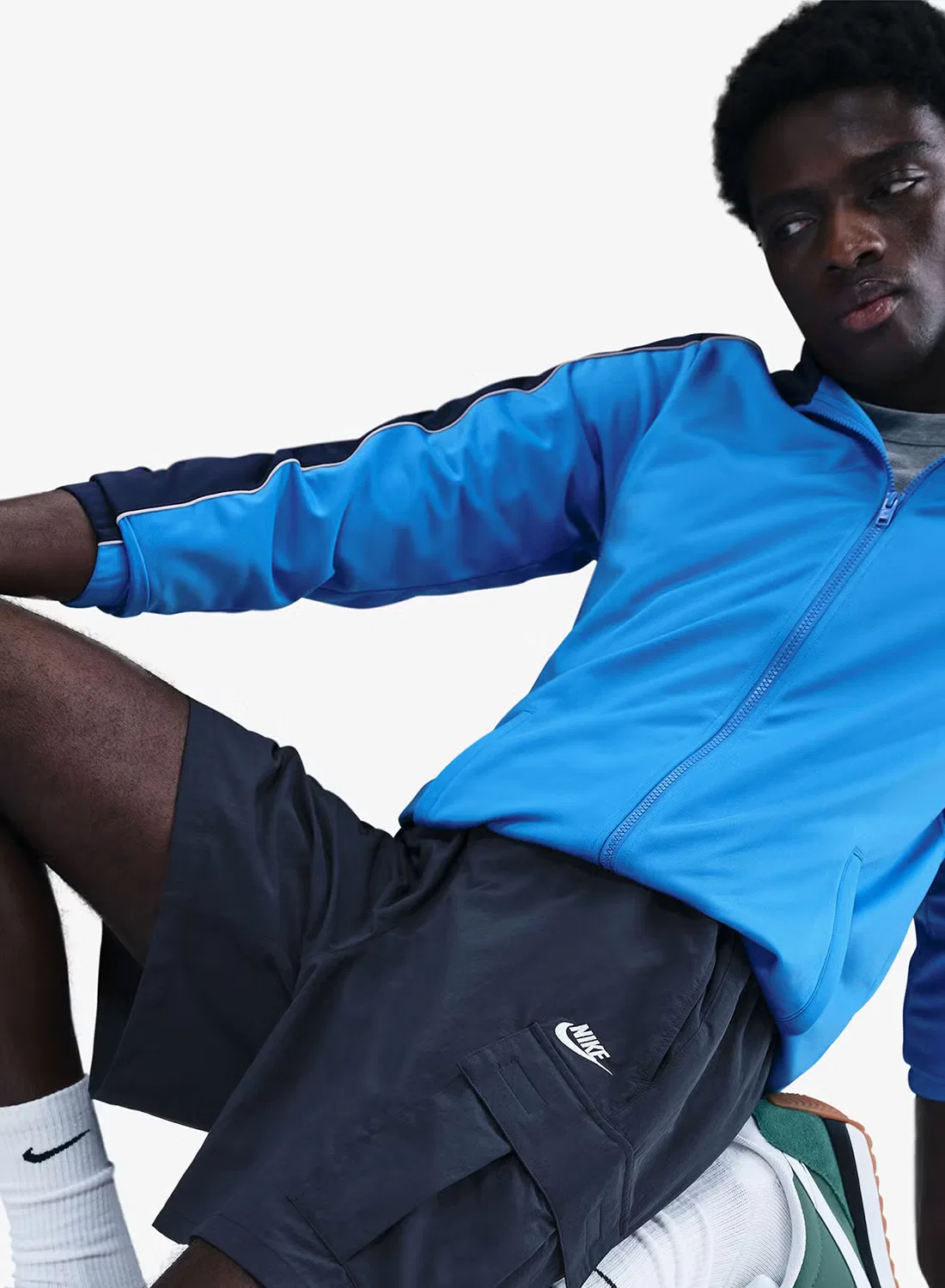 Шорты утилитарные с эластичным поясом Nike, обсидиановый — фото 3