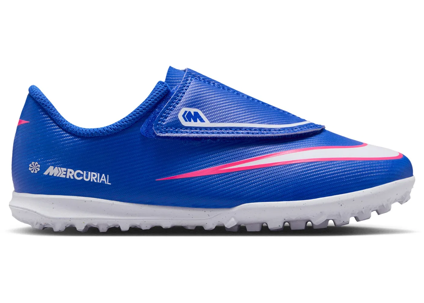 Детские футбольные бутсы с принтом Nike Mercurial Vapor 16 Club TF, Racer Blue/White