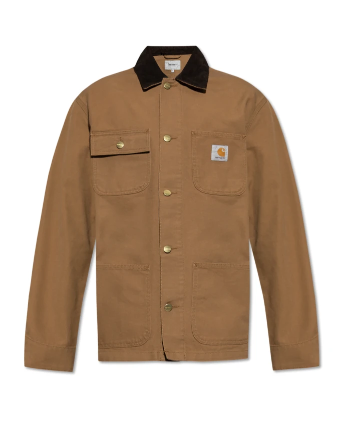 

Куртка с вельветовым воротником Carhartt Wip, коричневый