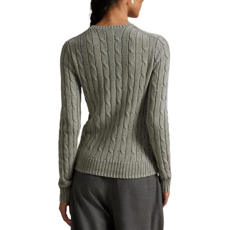 Женский свитер Warm Heather Gray Polo Ralph Lauren — фото 3