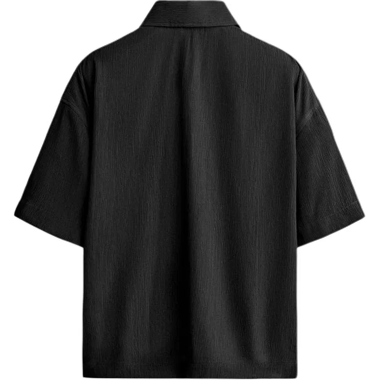 Мужская рубашка Black Moderate ZARA, Black — фото 3
