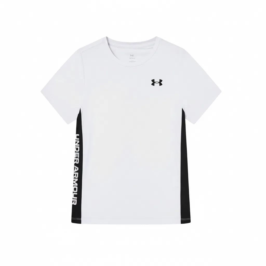 Детская футболка с быстросохнущей тканью White Under Armour
