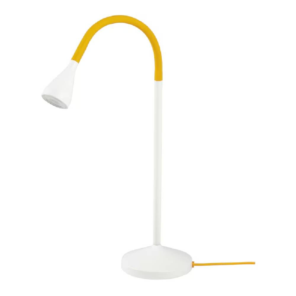 

Светильник настольный Ikea Navlinge, белый/желтый