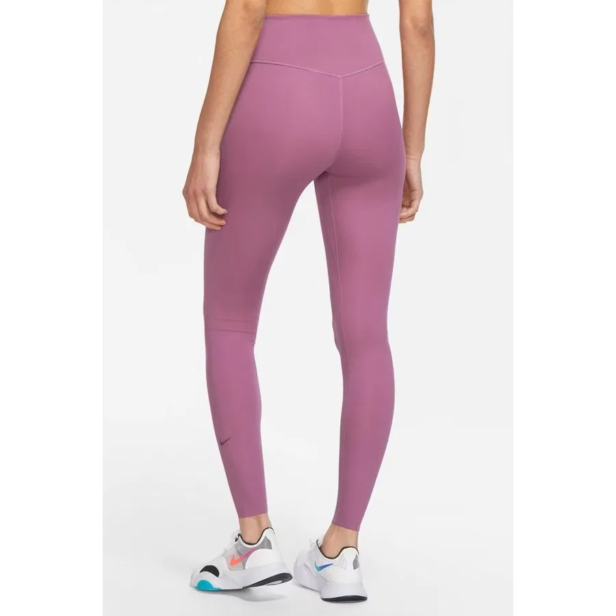 Женские леггинсы Nike One Luxe Mid-Rise, Сиреневый — фото 2