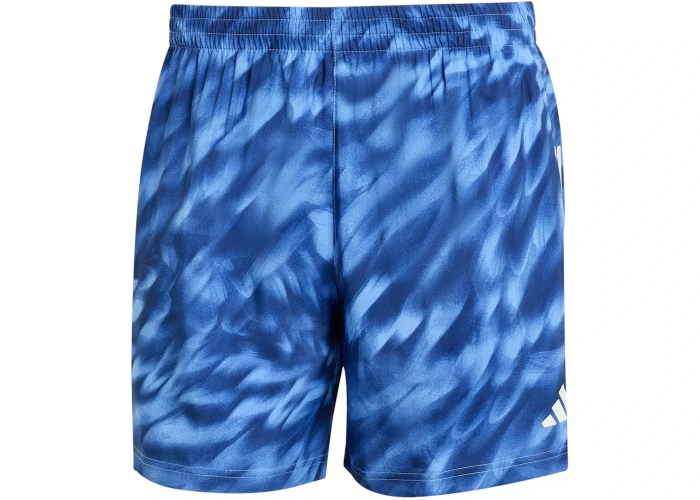Мужские шорты с принтом Own The Run Adidas, Blue Fusion Dark Blue