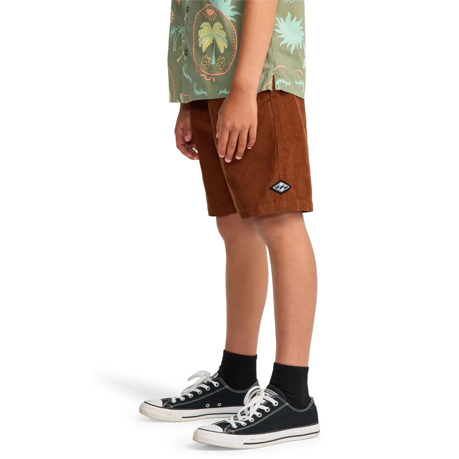 Детские шорты для мальчиков из вельвета Larry Cord Billabong, Marrón — фото 4
