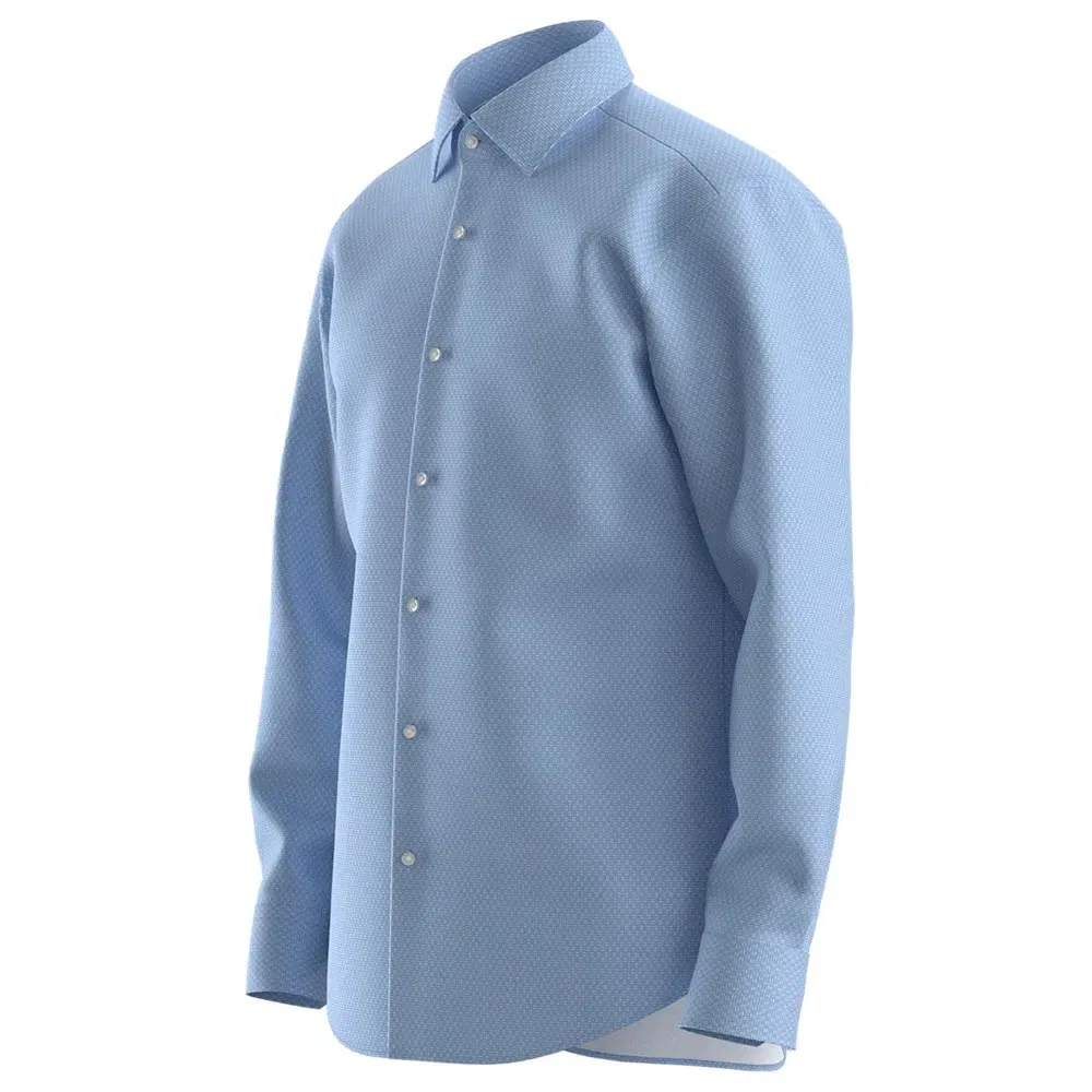 Мужская рубашка с длинным рукавом Joe K C1 261 BOSS, Blue — фото 3
