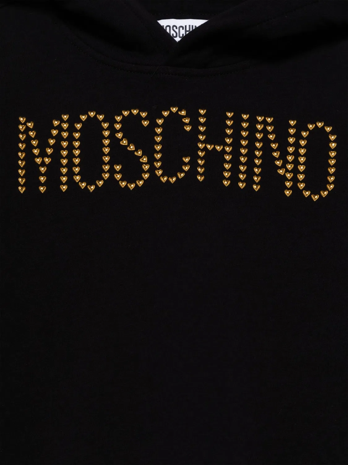 Худи с логотипом Moschino, черный — фото 2