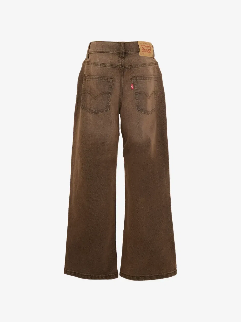 Свободные джинсы 578 модели Levi's Kids, коричневый — фото 2