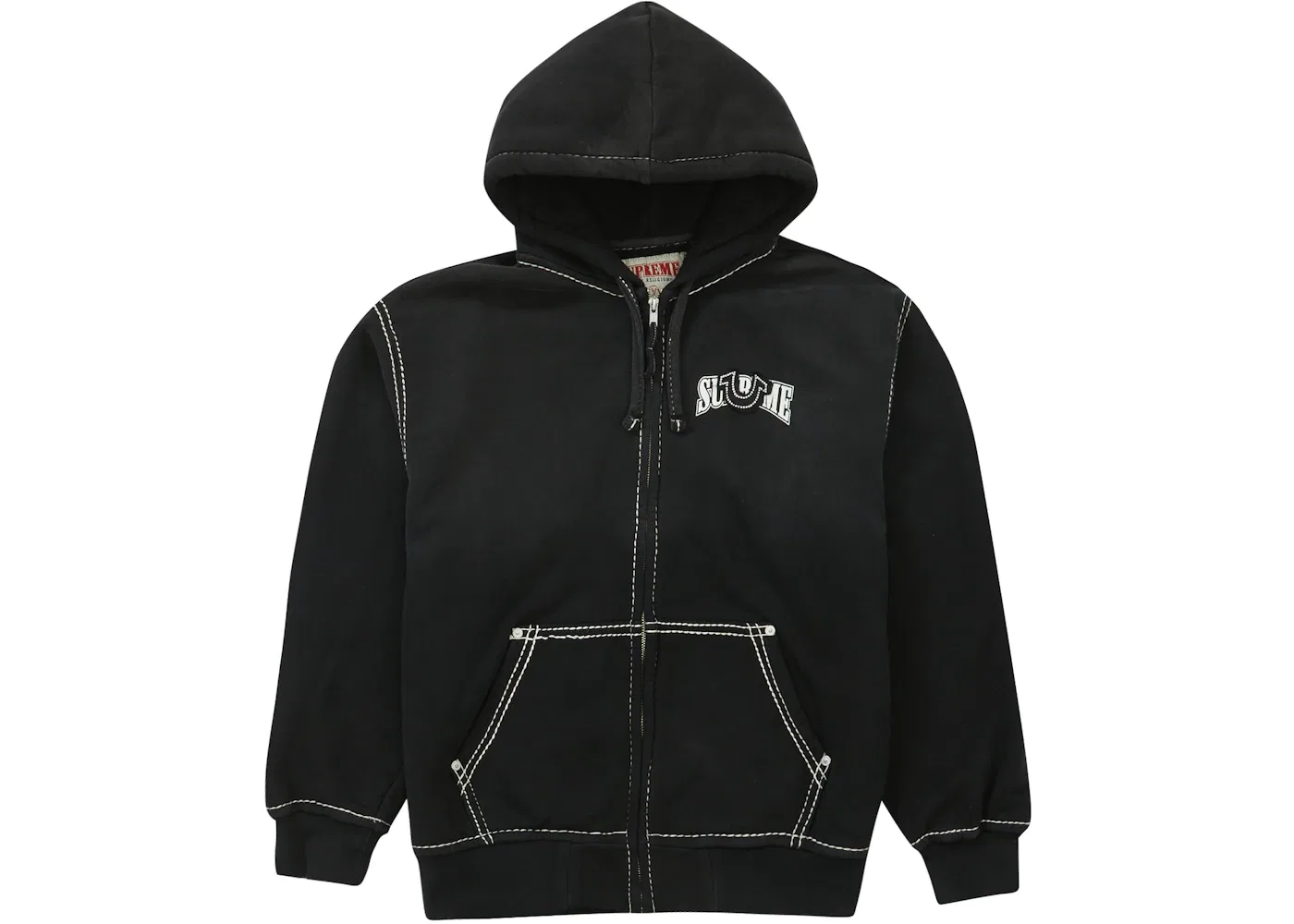Мужская худи с принтом Supreme True Religion, Black