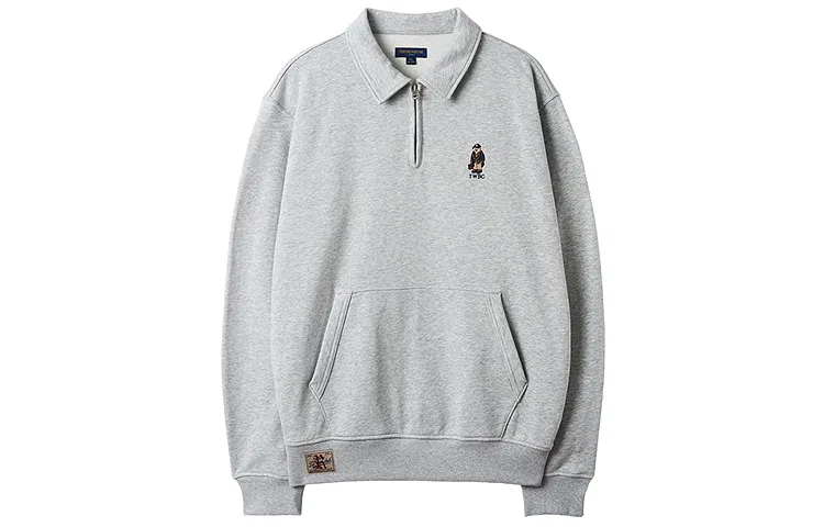 Детская толстовка с принтом Evergreen Preppy Style Teenie Weenie Men, Medium Gray