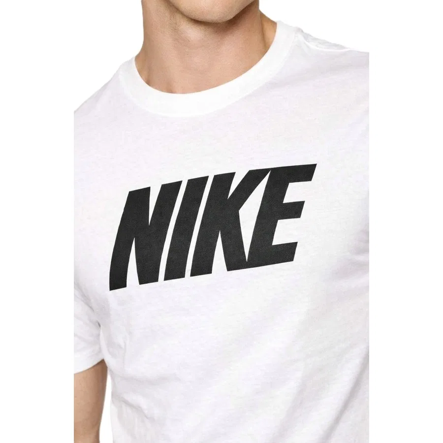 Футболка с коротким рукавом Swoosh Logo Tee Nike, Белый — фото 3