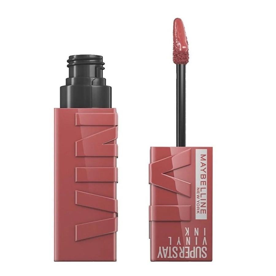 

Жидкая губная помада Maybelline New York Super Stay Vinyl Ink, 35 Cheeky