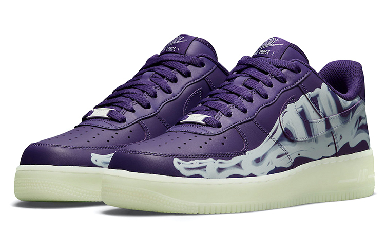 Кроссовки Nike Air Force 1 Low '07 QS, фиолетовый — фото 3