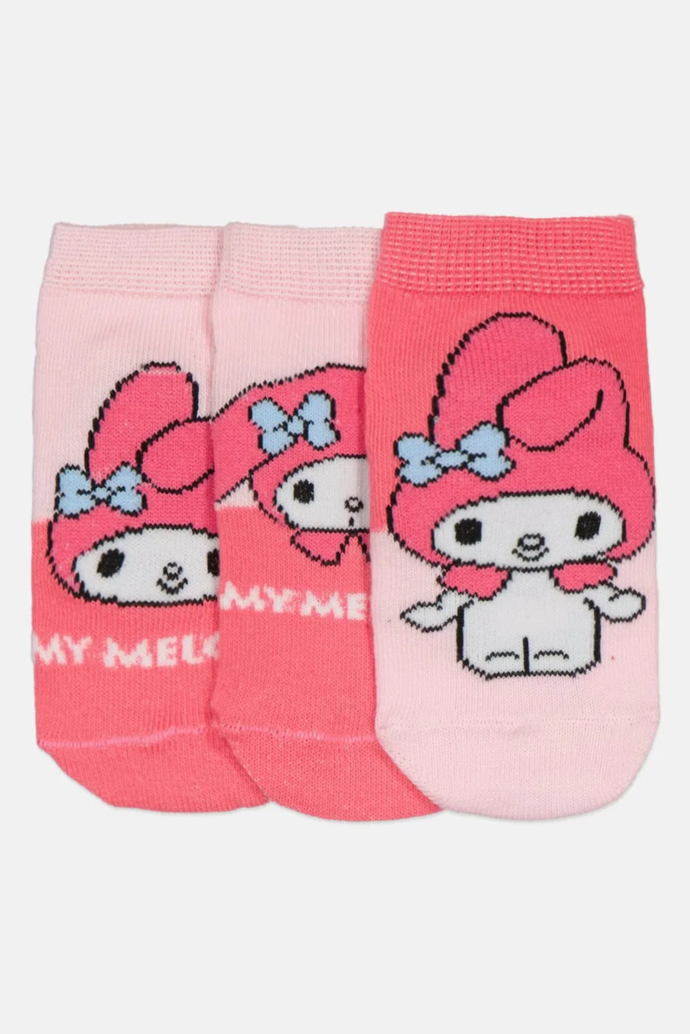 Носки детские с принтом My Melody Sanrio, розовый