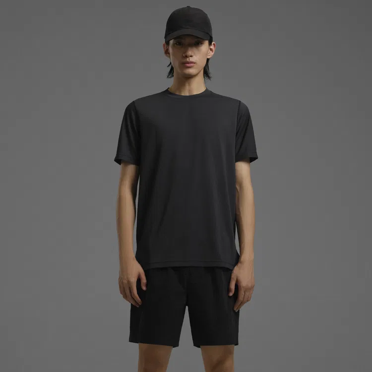 Детская футболка с круглым вырезом Nice Rice, Цвет: Space Black — фото 4
