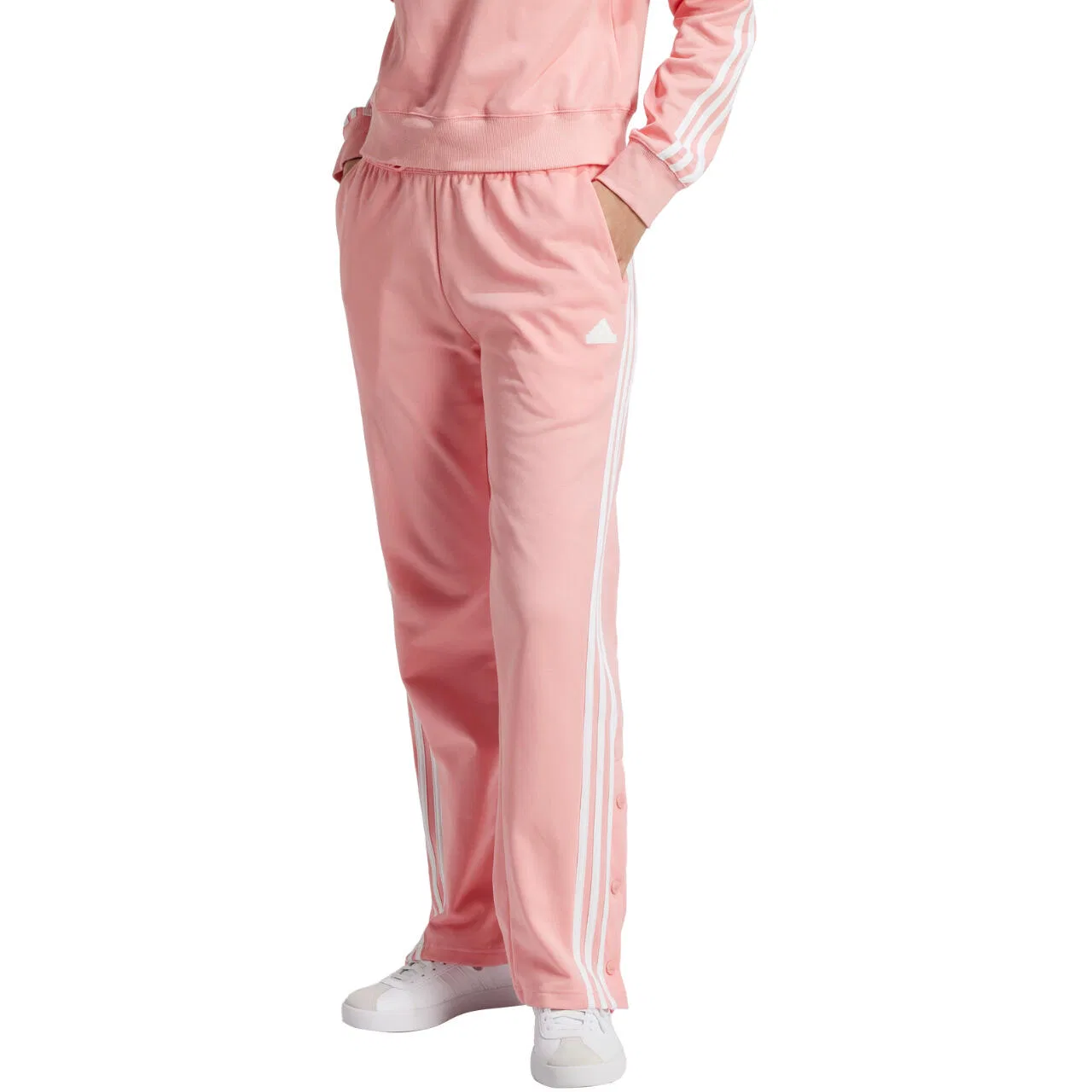 Женские спортивные брюки с принтом Iconic Wrapping 3-Stripes Snap Adidas, Rosa