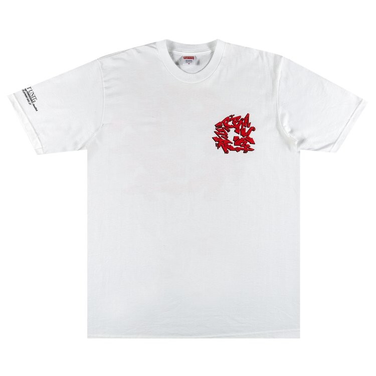 

Футболка Supreme Support Unit Tee 'White', белый
