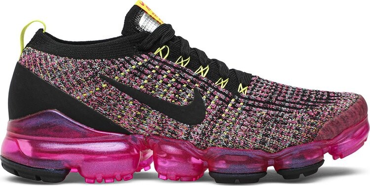 

Кроссовки Nike Wmns Air VaporMax Flyknit 3 'Black Pink Blast', розовый