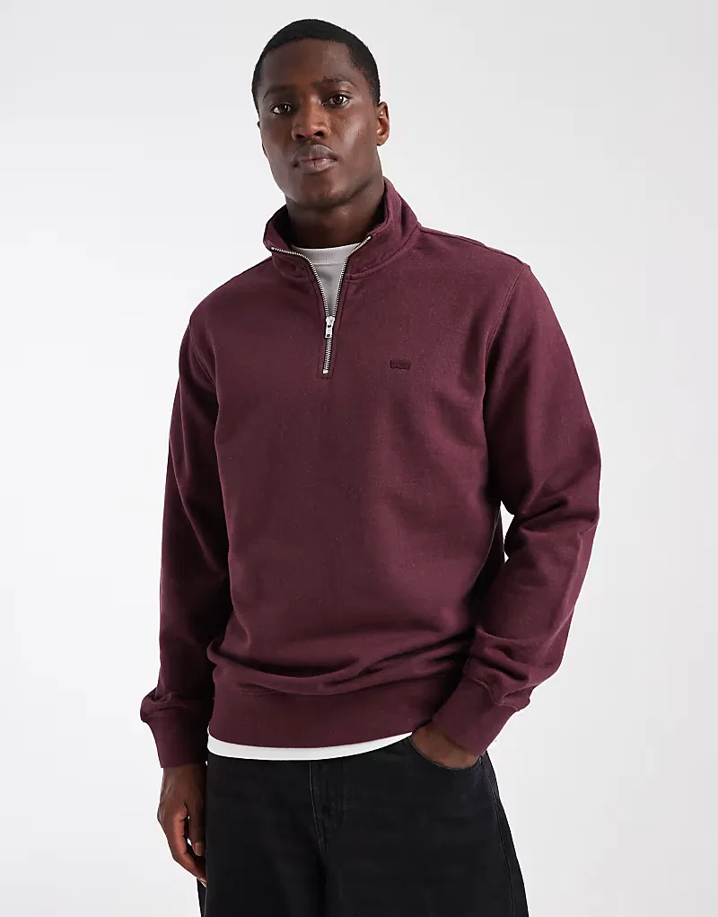 Свитшот original на 1/4 молнии Levi's, красный