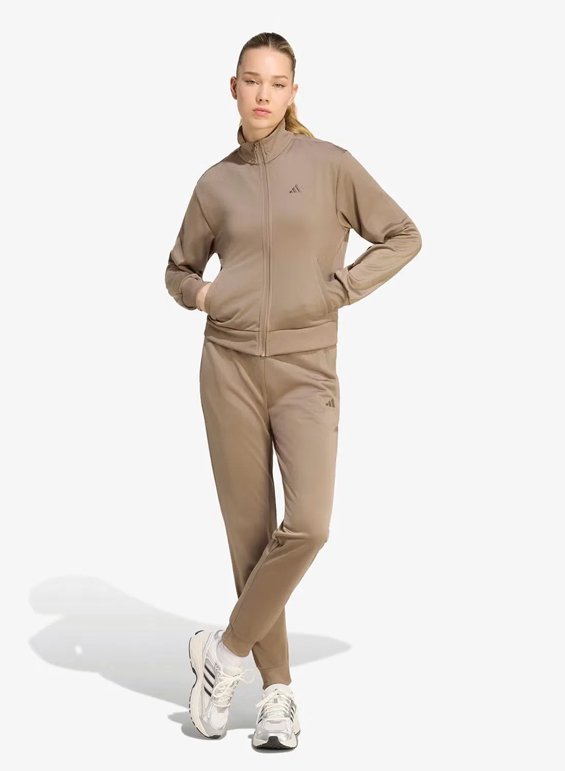 Спортивный костюм уютный Essential Feel Cozy Adidas, хаки