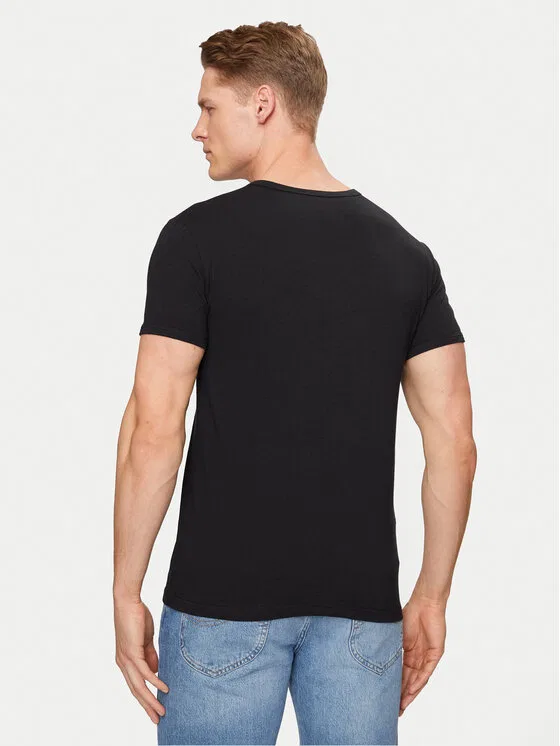 Комплект футболок slim fit Versace, черный — фото 4