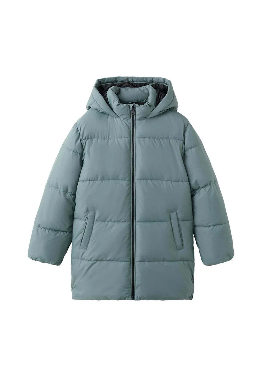 Детское зимнее пальто Mango Kids, Blue-Grey